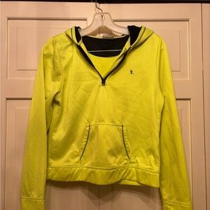 Neon Yellow Hooded Sweatshirt